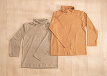 Load image into Gallery viewer, Avocado Turtle Neck Organic Peruvian Native Cotton Long Sleeve Tee for Children