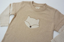Load image into Gallery viewer, Organic Peruvian Native Cotton Long Sleeve Fox Tee for Children