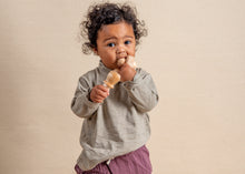 Load image into Gallery viewer, Avocado Turtle Neck Organic Peruvian Native Cotton Long Sleeve Tee for Children