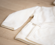 Load image into Gallery viewer, The Organic Baby Gift Box with Organic Pima Cotton Layette and Cloud Wooden Teether