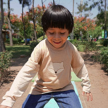 Load image into Gallery viewer, Organic Peruvian Native Cotton Long Sleeve Fox Tee for Children