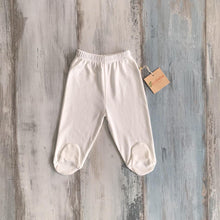 Load image into Gallery viewer, 100% Organic Pima Cotton Footed Pants GOTS certified