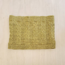 Load image into Gallery viewer, Golden Rod Yellow Knit Snood - Cowl - Infinity Scarf: 100% Baby Alpaca Wool
