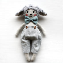 Load image into Gallery viewer, Heirloom Handmade Linen Lamb - Silver
